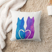 子猫ラブピロー クッション (ブランケット)