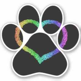 子猫ラブブラック シール