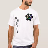 子猫ラブブラック Tシャツ (正面)