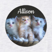 子猫ラベル3 ラベル (デザイン2)