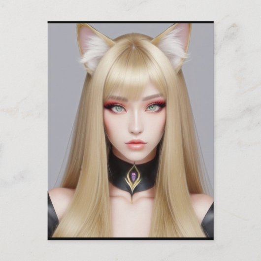 子猫ワイフ03 ポストカード (正面)