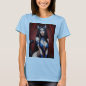 子猫ワイフ06 Tシャツ (正面)