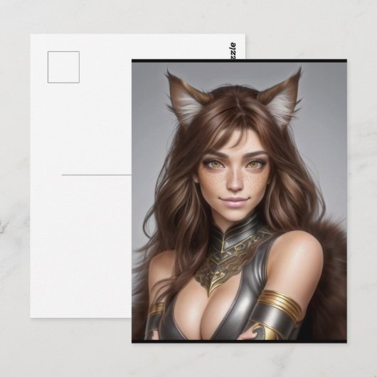 子猫ワイフ08 ポストカード (正面/裏面)