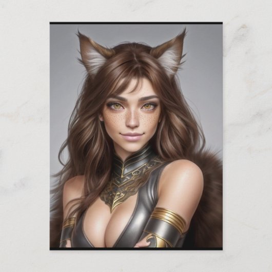 子猫ワイフ08 ポストカード (正面)