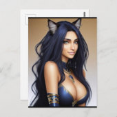 子猫ワイフ10 ポストカード (正面/裏面)