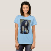 子猫ワイフ10 Tシャツ (正面フル)