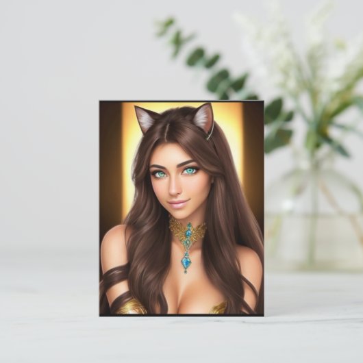 子猫ワイフ11 ポストカード (スタンド正面)