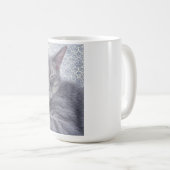 子猫ヴィンテージ コーヒーマグカップ (正面右)