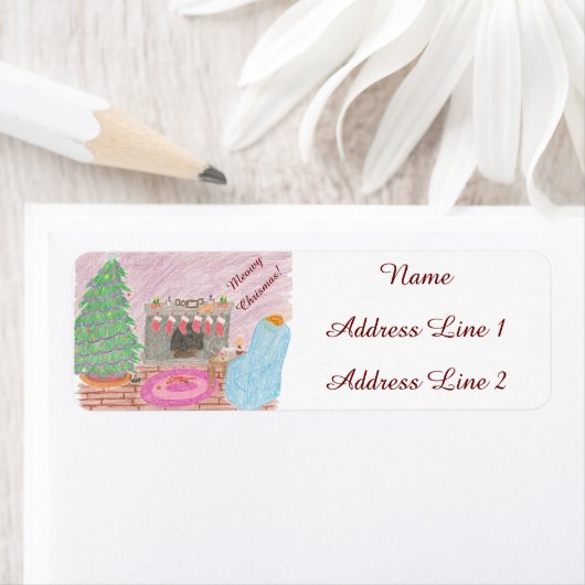 子猫ーマスミシュ ラベル (インサイチュ)