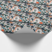 子猫付きドッグドクター ラッピングペーパー (角)