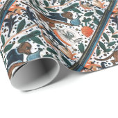 子猫付きドッグドクター ラッピングペーパー (ロールコーナー)