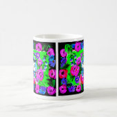 子猫入りレトロマグカップ コーヒーマグカップ (中央)