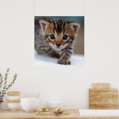 子猫写真ポスター ポスター (キッチン)