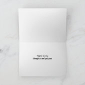 子猫勇気付けられるカード カード (内部)