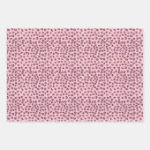 子猫包装紙、キャットギフトラップ ラッピングペーパーシート (正面3)