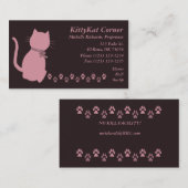 子猫名刺 名刺 (正面/裏面)