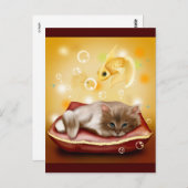 子猫夢 ポストカード (正面/裏面)