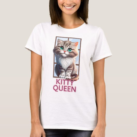 子猫女王 Tシャツ (正面)