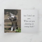 子猫恋しく思時計のYOUカード カード (内部)