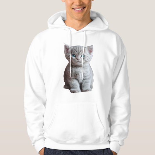 子猫恋人Tシャツ パーカ (正面)