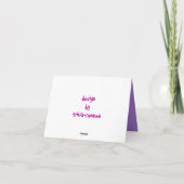 子猫愛 シーズンカード (裏面)