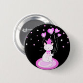 子猫愛- Pinボタン 缶バッジ (正面&裏面)