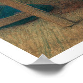 子猫朝食 ポスター (角)