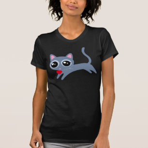 子猫泥棒ハートのかわいい贈り物 Tシャツ