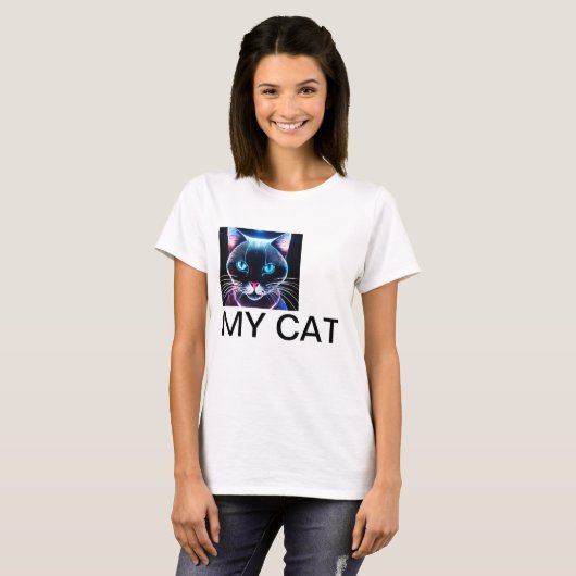 「子猫流行」 Tシャツ (正面フル)