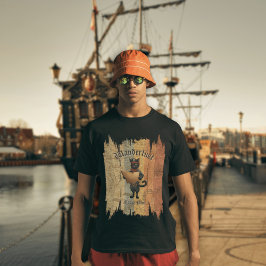 子猫海賊のサンセット・クエストTシャツ Tシャツ