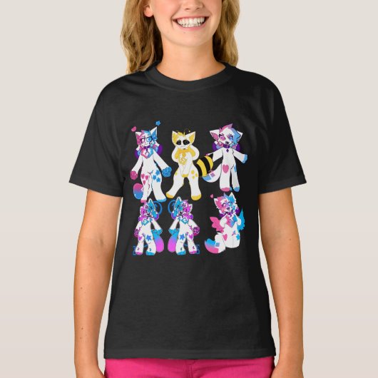 子猫犬😂子猫犬😂子猫犬😂子猫犬😂😂😂 Tシャツ (正面)