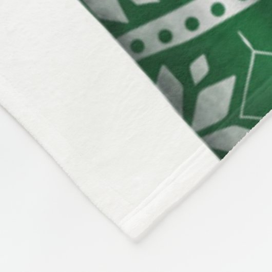 子猫猫のセーター|はあなたの名前を加えます フリースブランケット (角)