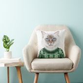 子猫猫のセーター クッション (椅子)