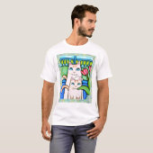 子猫猫の女の子のTシャツ Tシャツ (正面フル)