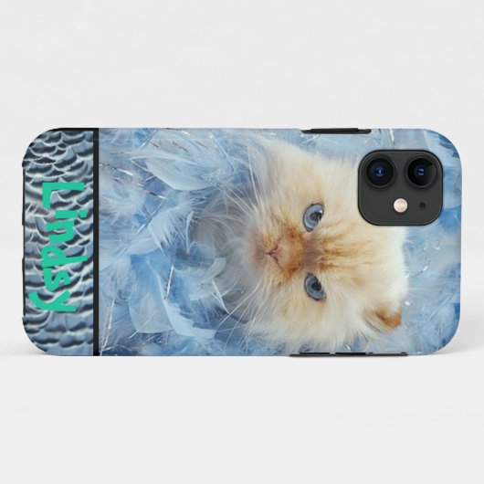 子猫猫の羽 Case-Mate iPhoneケース (裏面(横))