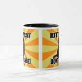 子猫猫は気になりません マグカップ (中央)