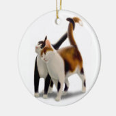 子猫猫愛オーナメント セラミックオーナメント (左)