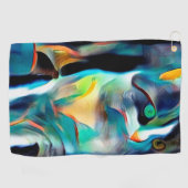 子猫猫 ゴルフタオル (横)