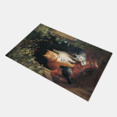 子猫猫 ドアマット (アングル)