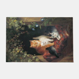 子猫猫 ドアマット