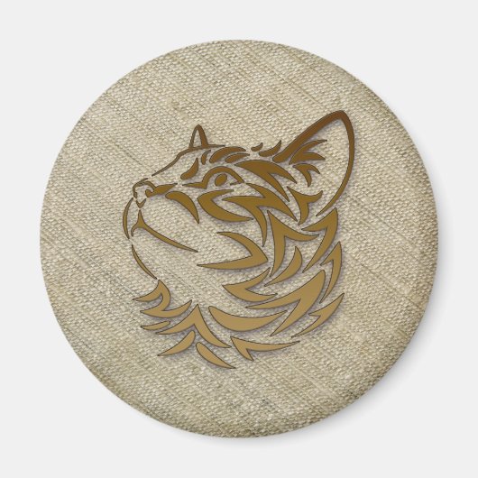 子猫用生糸 マグネット (正面)