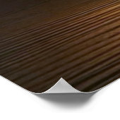 子猫白熱［赤熱］光を放つコーヒーキュア ポスター (角)