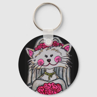 子猫花嫁へキーチェーン キーホルダー