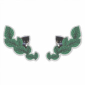 子猫葉 シール (正面)