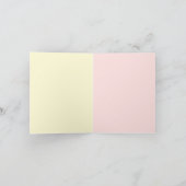 子猫誕生日パーティー |レトロサンキューカード サンキューカード (内部)