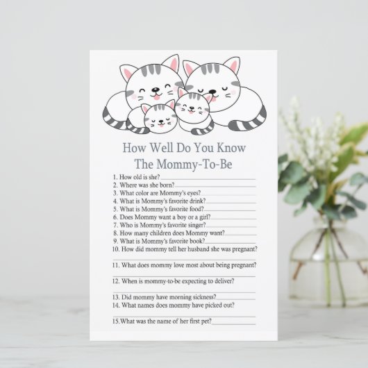 子猫赤ちゃんシャワーゲーム知ってるか (スタンド正面)