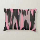 子猫迷彩柄 アクセントクッション (裏面)