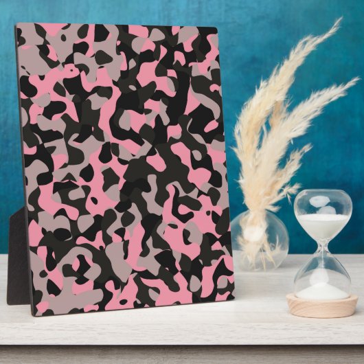 子猫迷彩柄 フォトプラーク (側面)