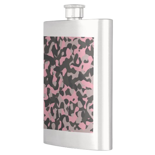 子猫迷彩柄 フラスク (左)