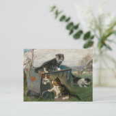 子猫遊の | ジュリアス・アダム ポストカード (スタンド正面)